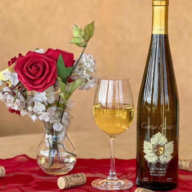 wine and roses